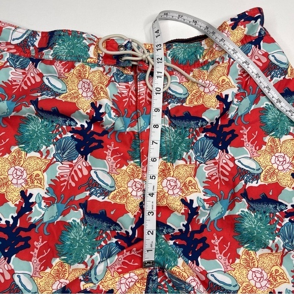 Nautica Swim Trunks Beach Vacation Resort Pool Summer Nautical Tropical Coastal - Picture 12 of 16